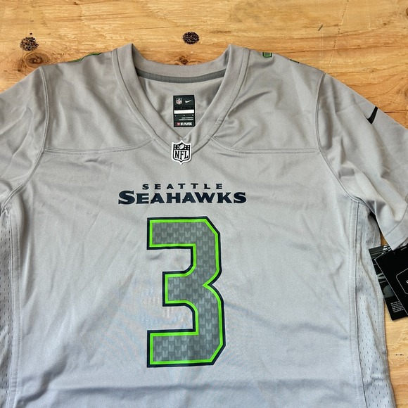 Nike Seattle Seahawks Russell Wilson #3 NFL Football Jersey Womens Size Large - Picture 2 of 11